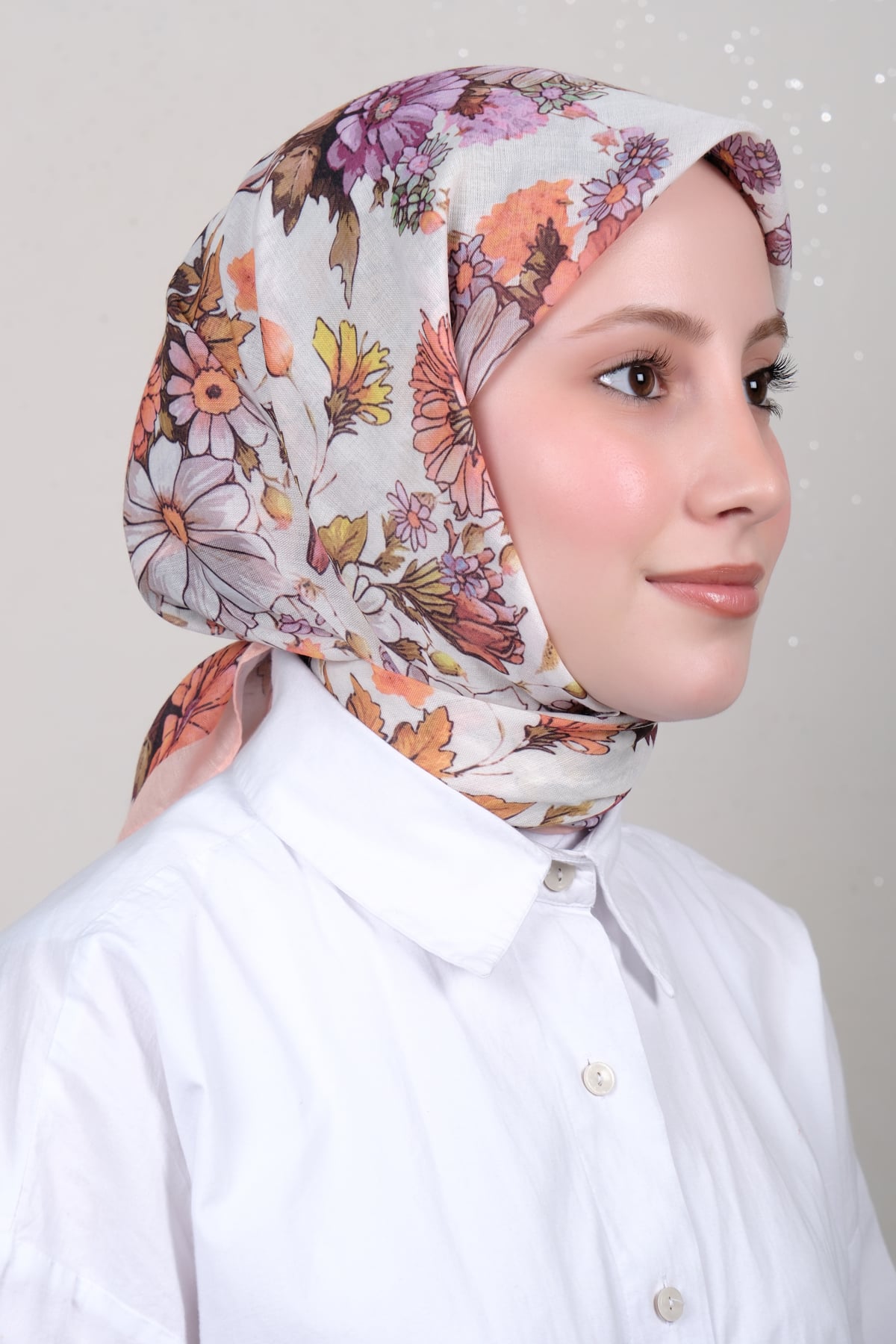 Lux Soft Pamuklu Eşarp 4040-426 