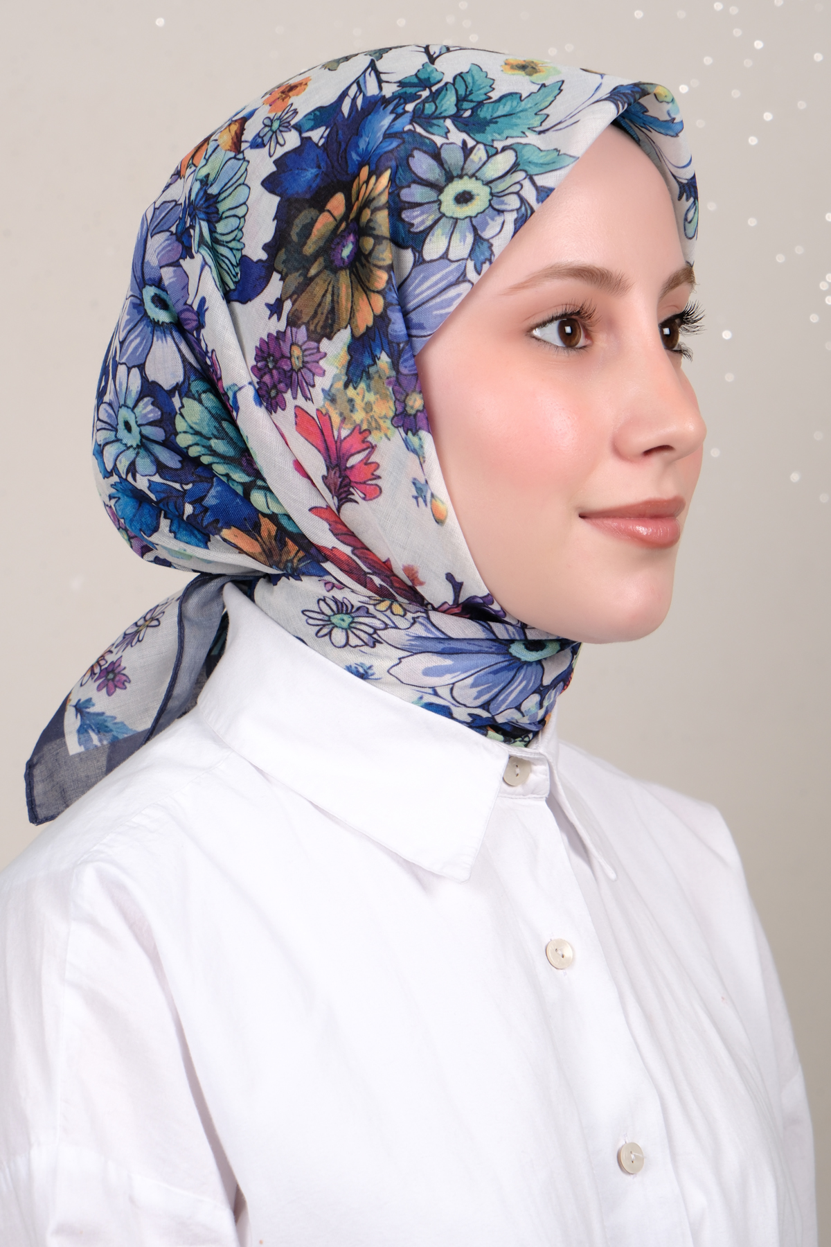 Lux Soft Pamuklu Eşarp 4040-431