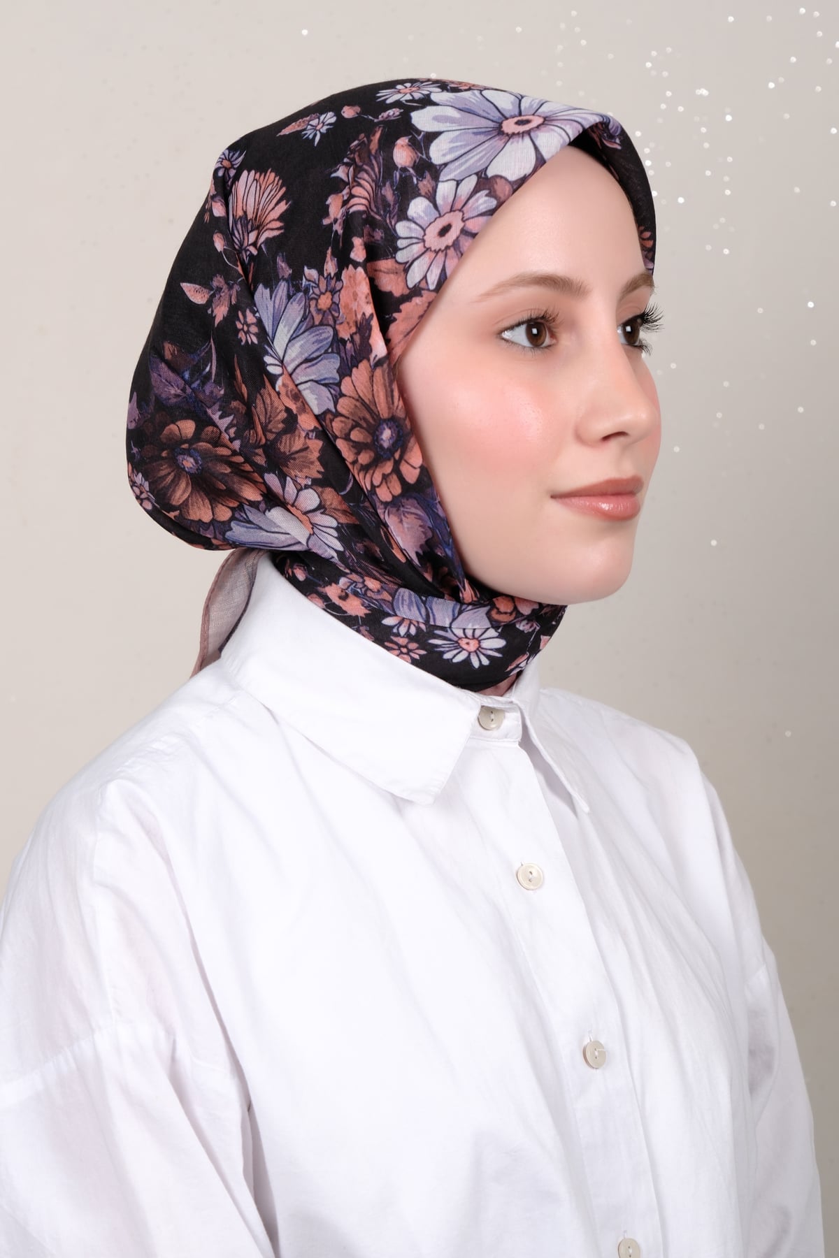 Lux Soft Pamuklu Eşarp 4040-434