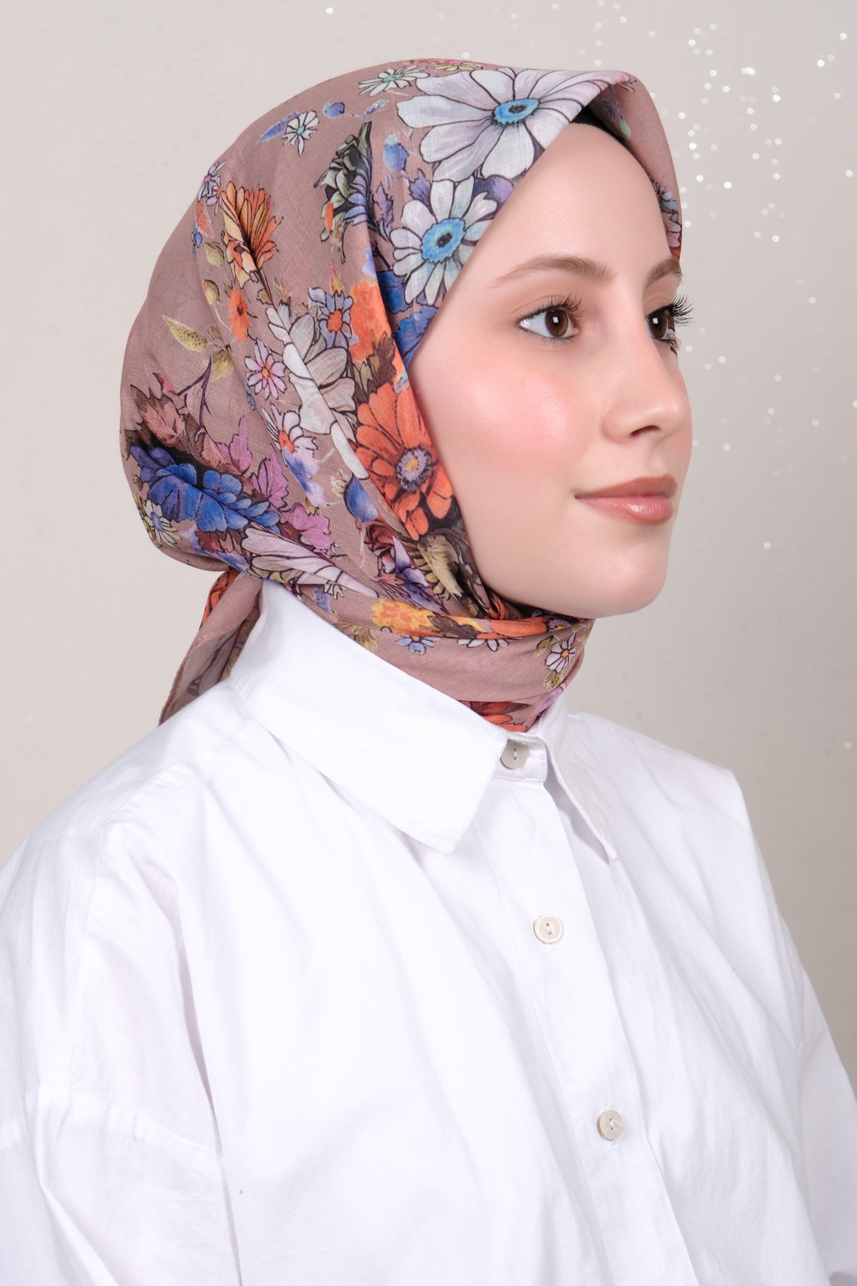 Lux Soft Pamuklu Eşarp 4040-435 