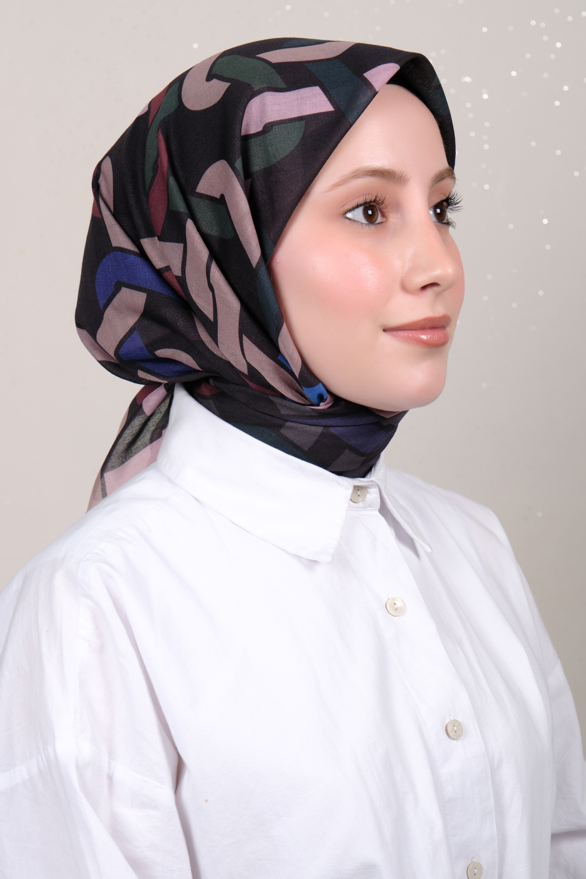 Lux Soft Pamuklu Eşarp 4040-442