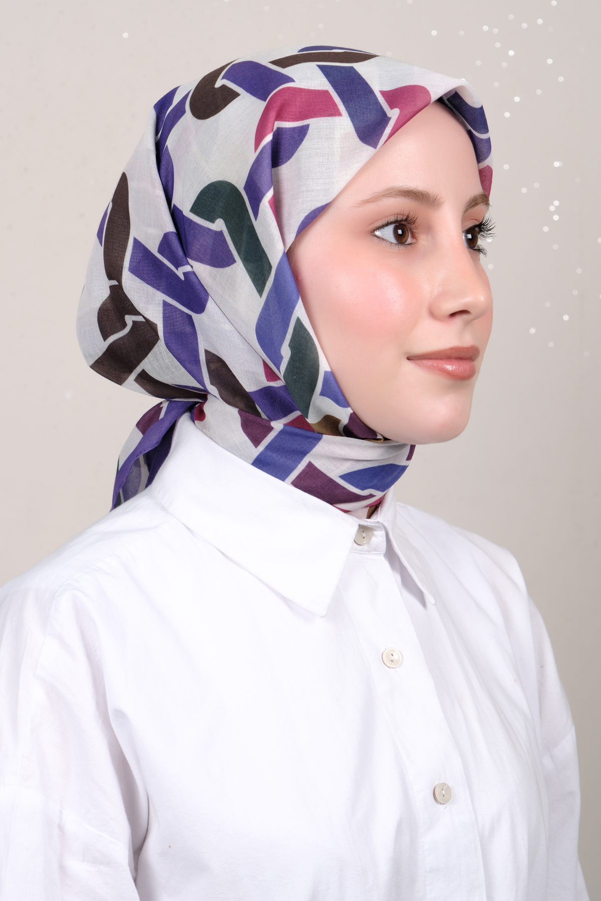 Lux Soft Pamuklu Eşarp 4040-445 