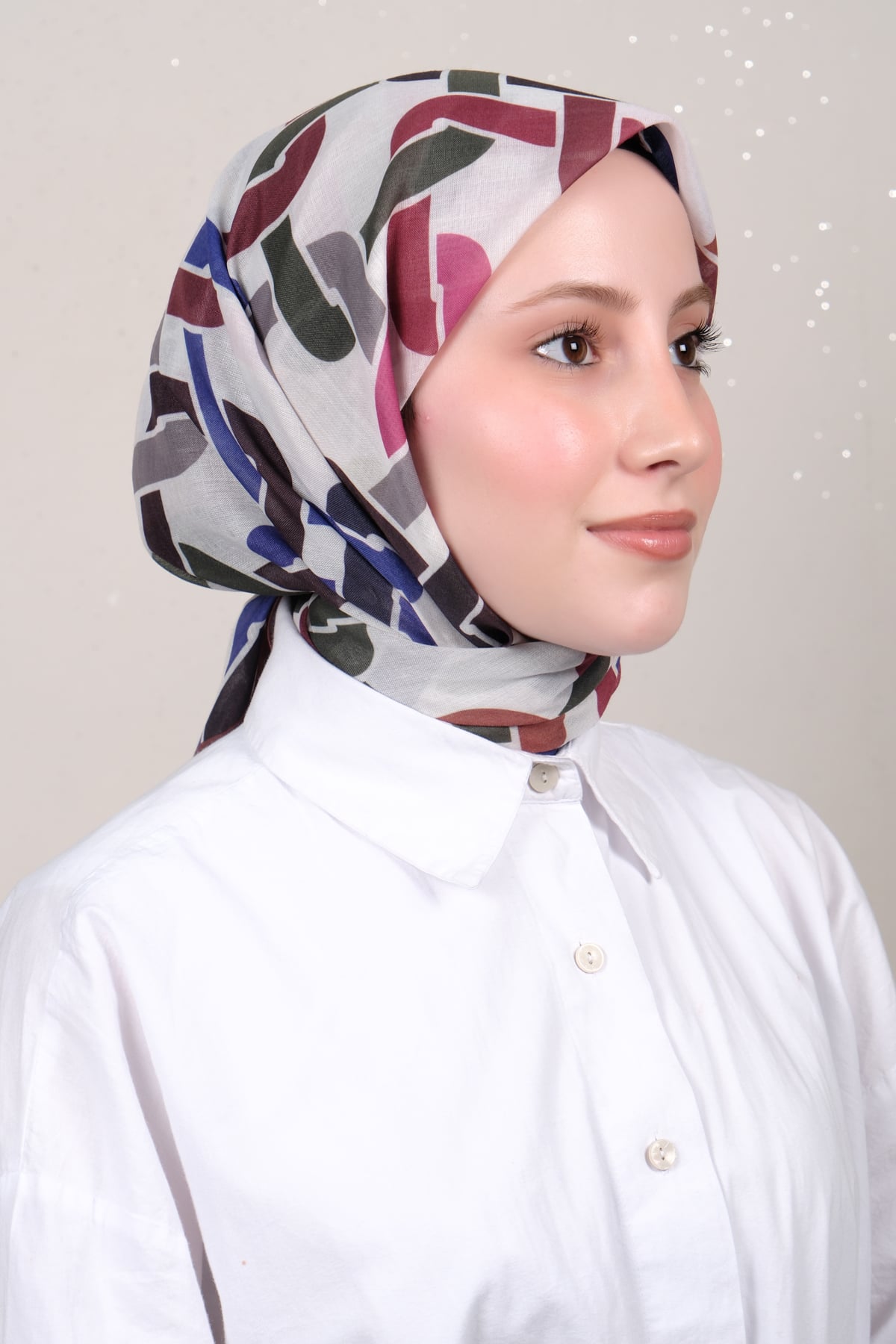 Lux Soft Pamuklu Eşarp 4040-446