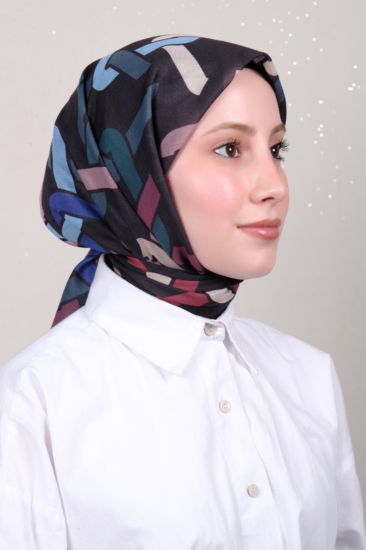 Lux Soft Pamuklu Eşarp 4040-454