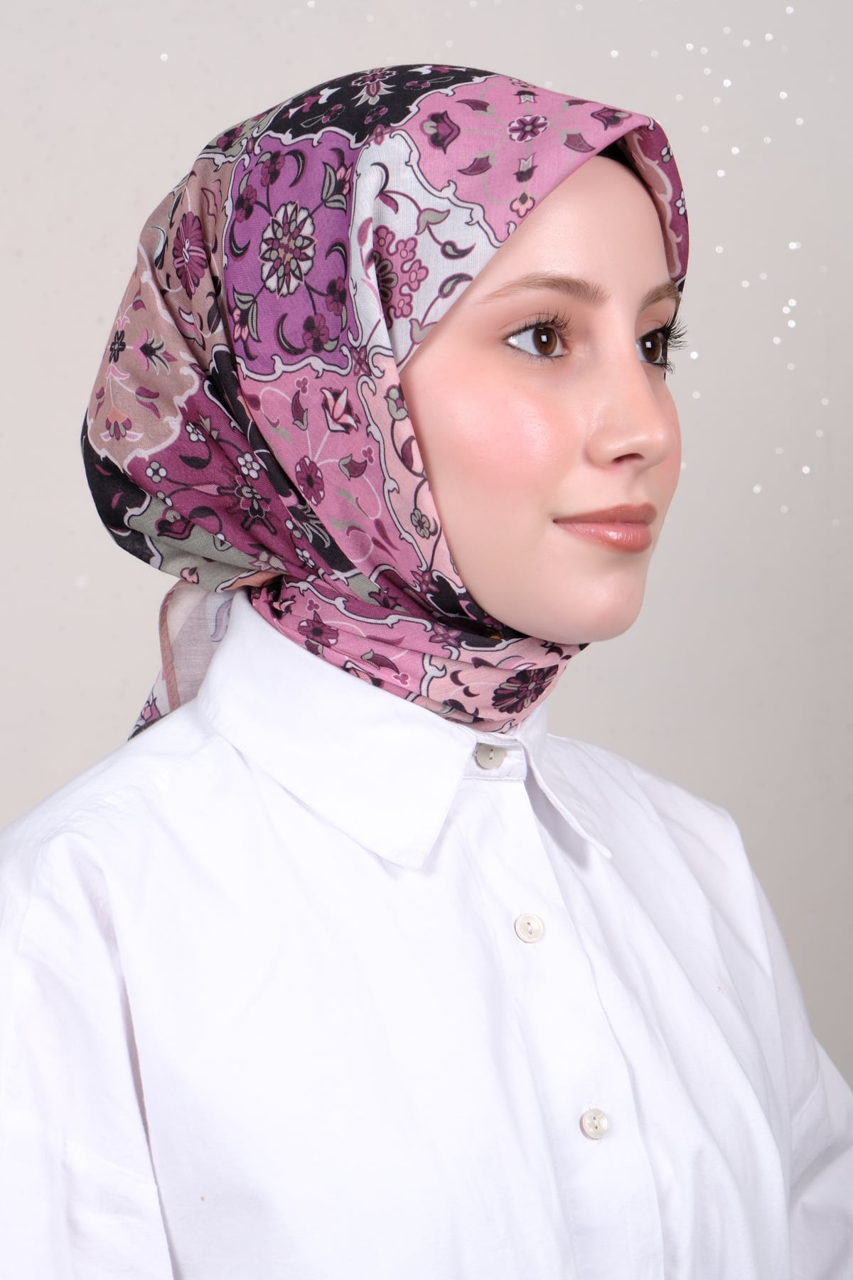 Lux Soft Pamuklu Eşarp 4040-464