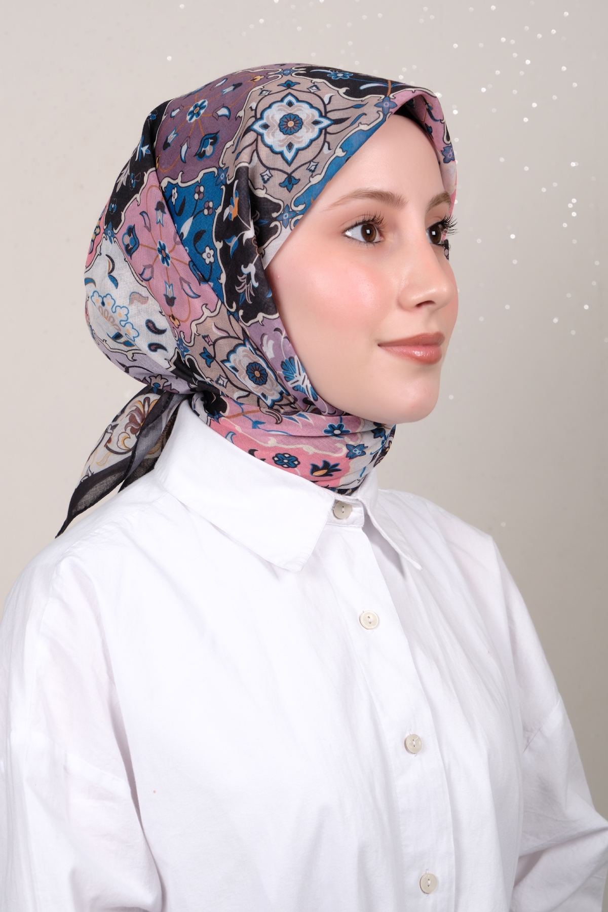 Lux Soft Pamuklu Eşarp 4040-465