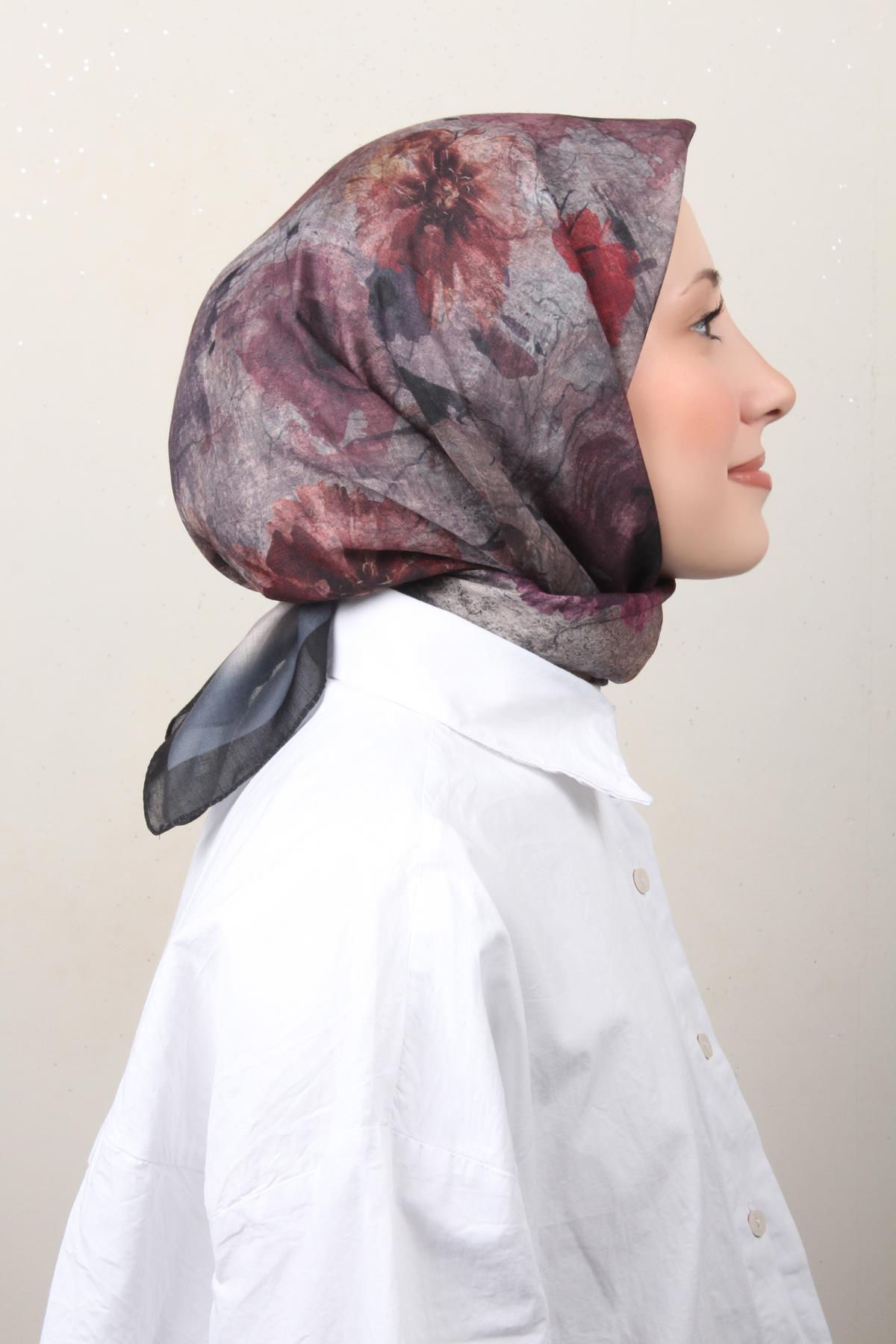 Lux Soft Pamuklu Eşarp 4040-47