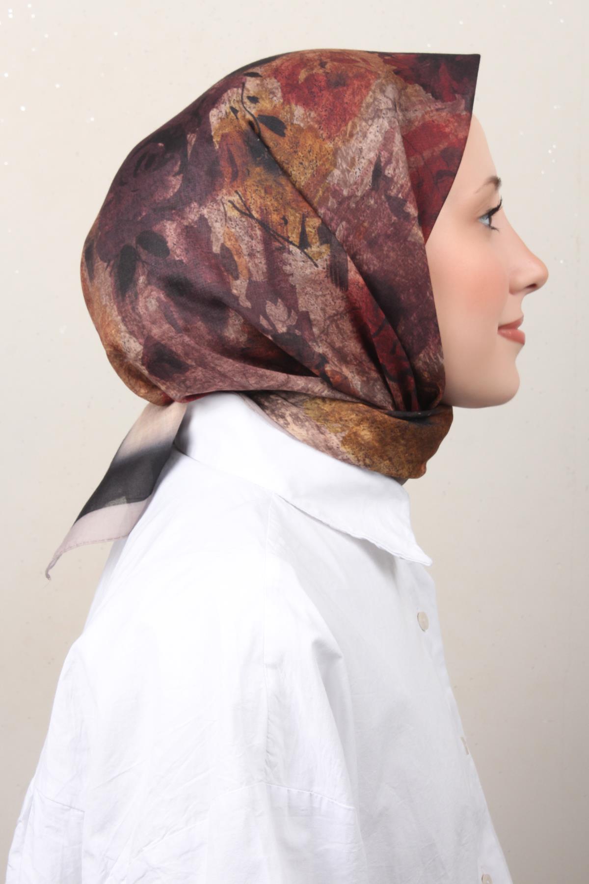 Lux Soft Pamuklu Eşarp 4040-49