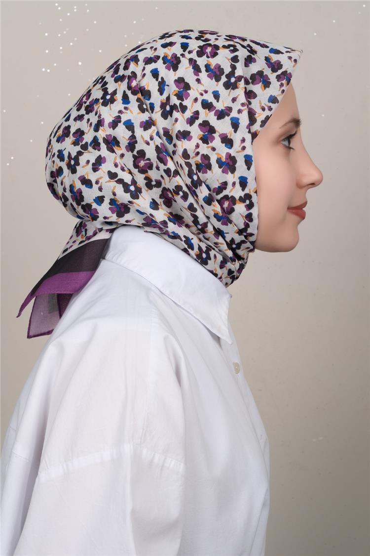 Lux Soft Pamuklu Eşarp 4040-509