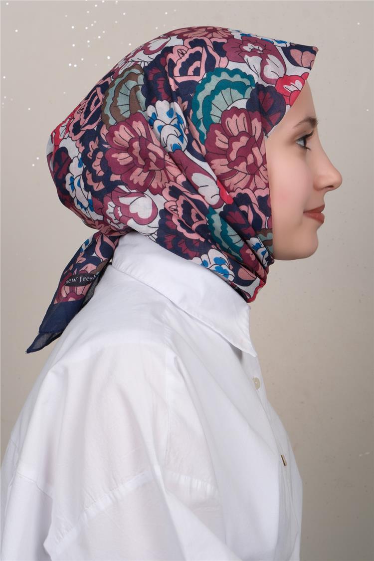 Lux Soft Pamuklu Eşarp 4040-528