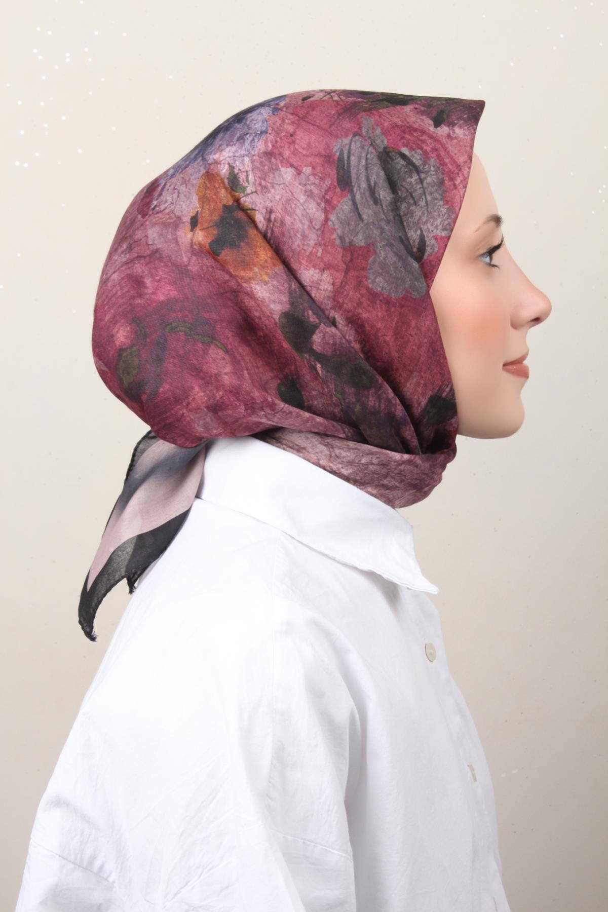 Lux Soft Pamuklu Eşarp 4040-53