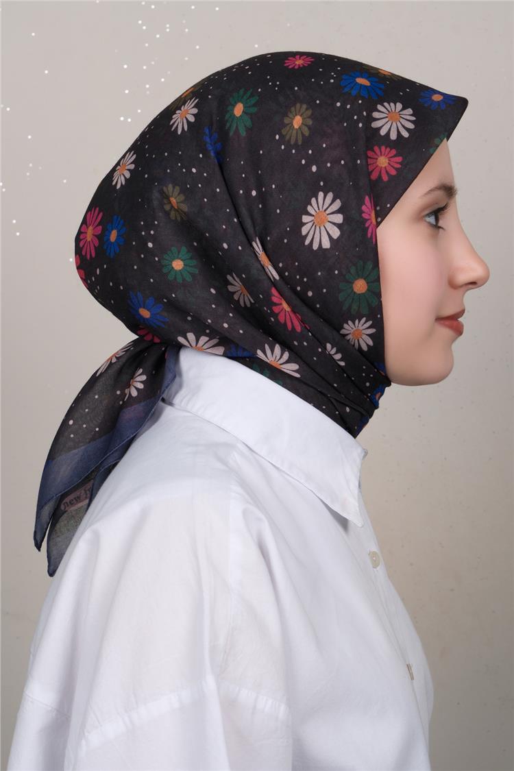 Lux Soft Pamuklu Eşarp 4040-546