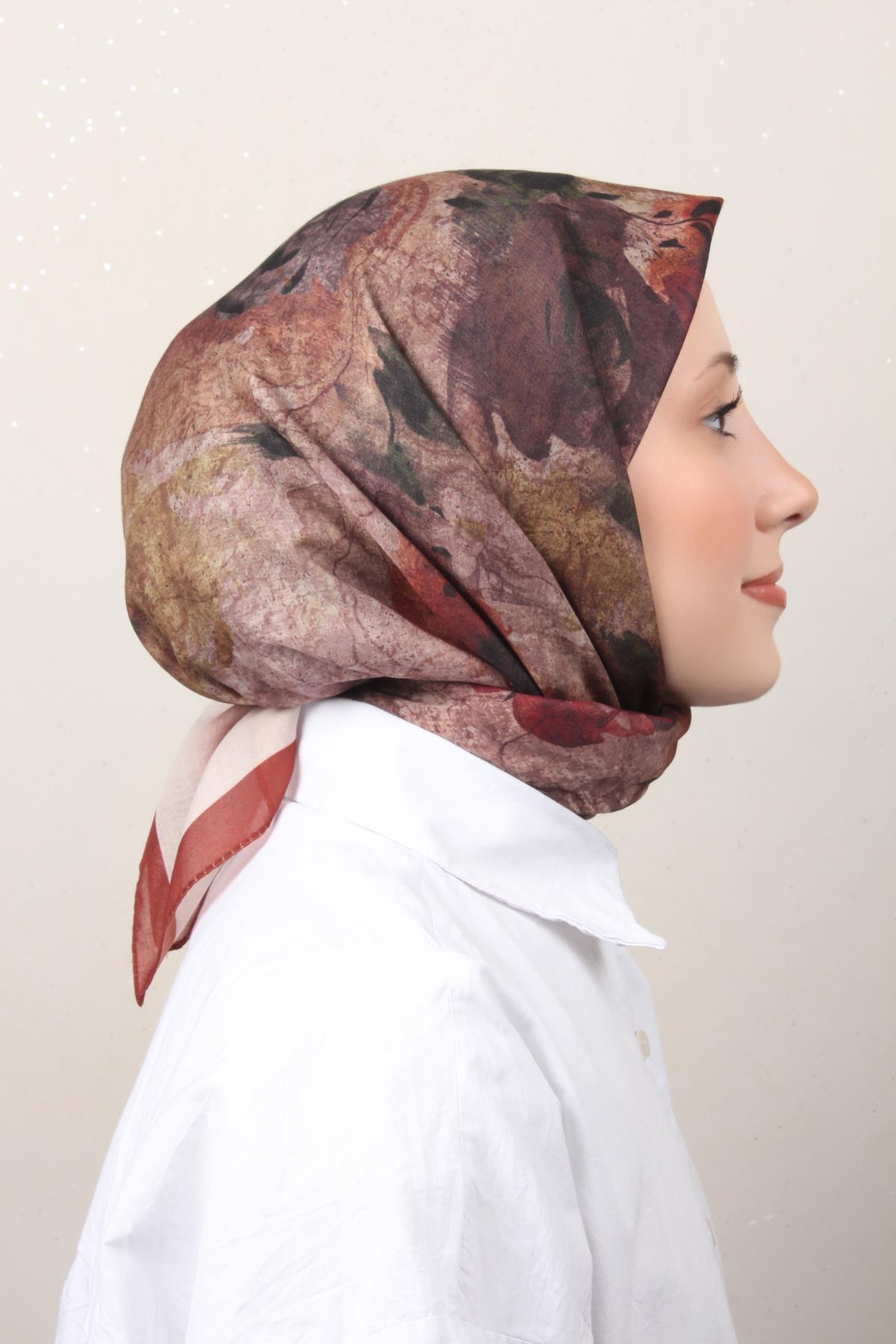 Lux Soft Pamuklu Eşarp 4040-55