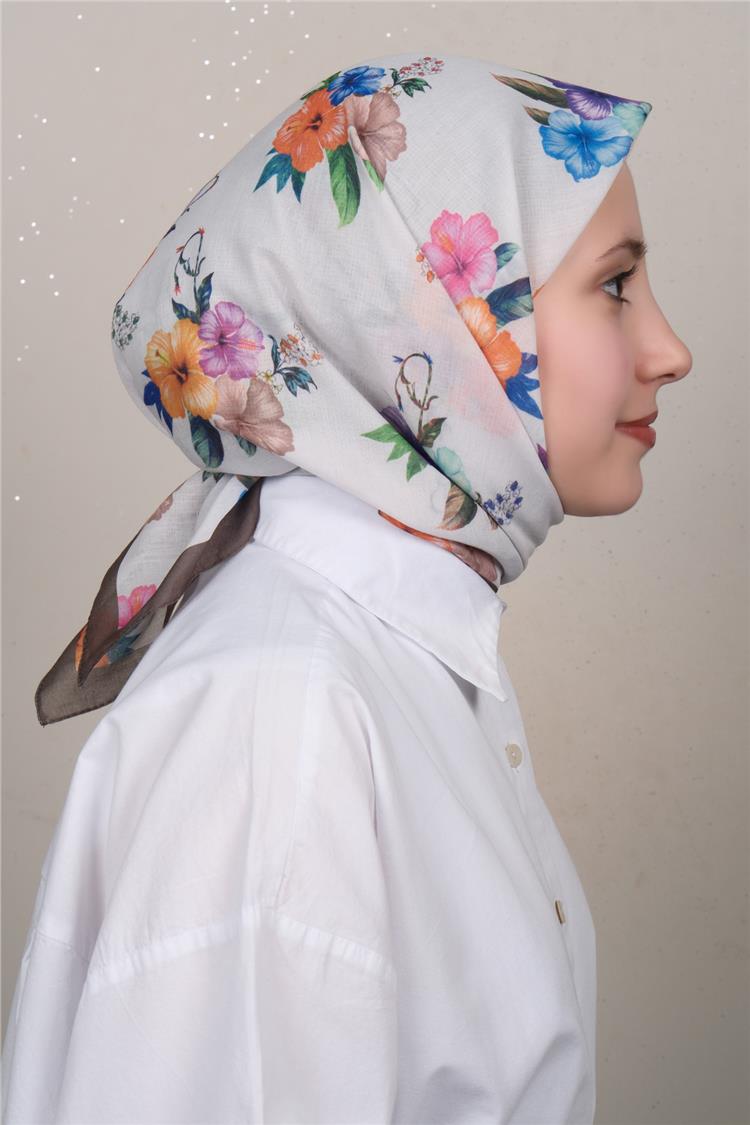 Lux Soft Pamuklu Eşarp 4040-555