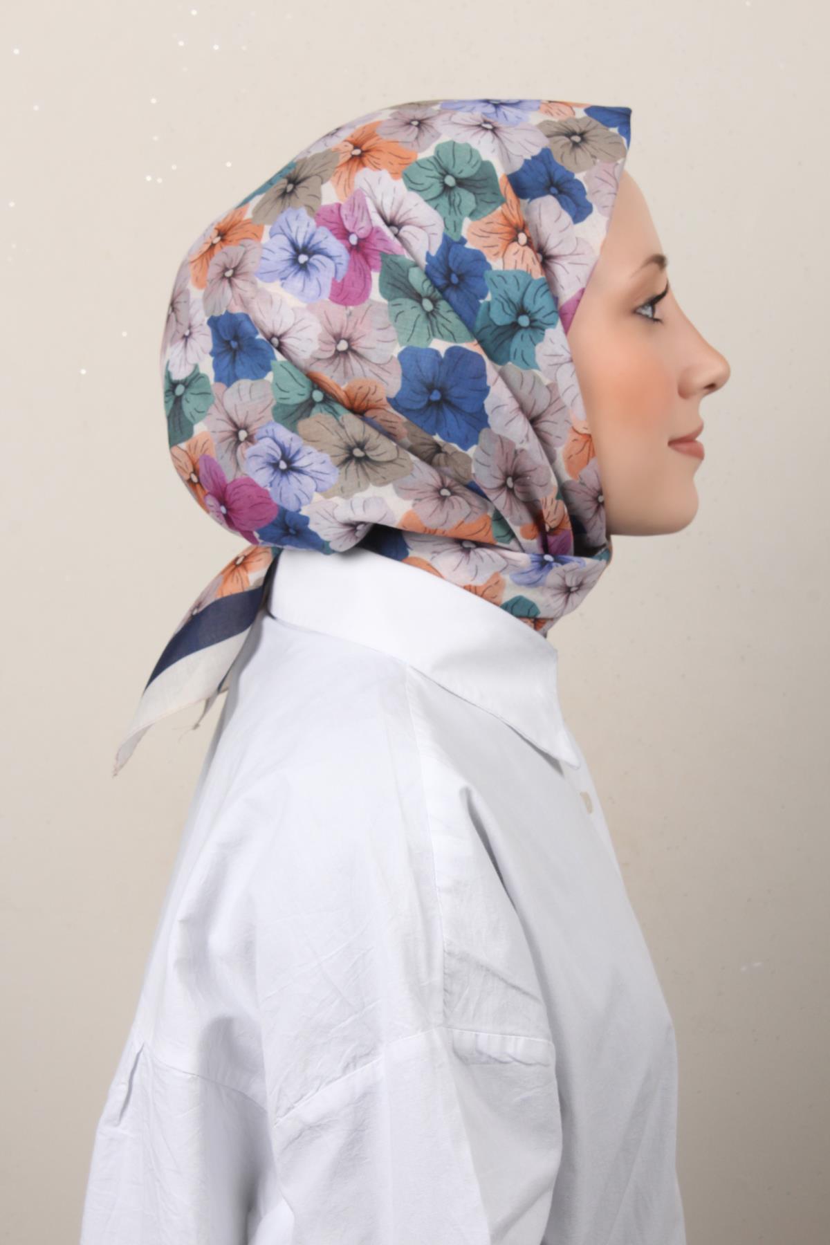 Lux Soft Pamuklu Eşarp 4040-56