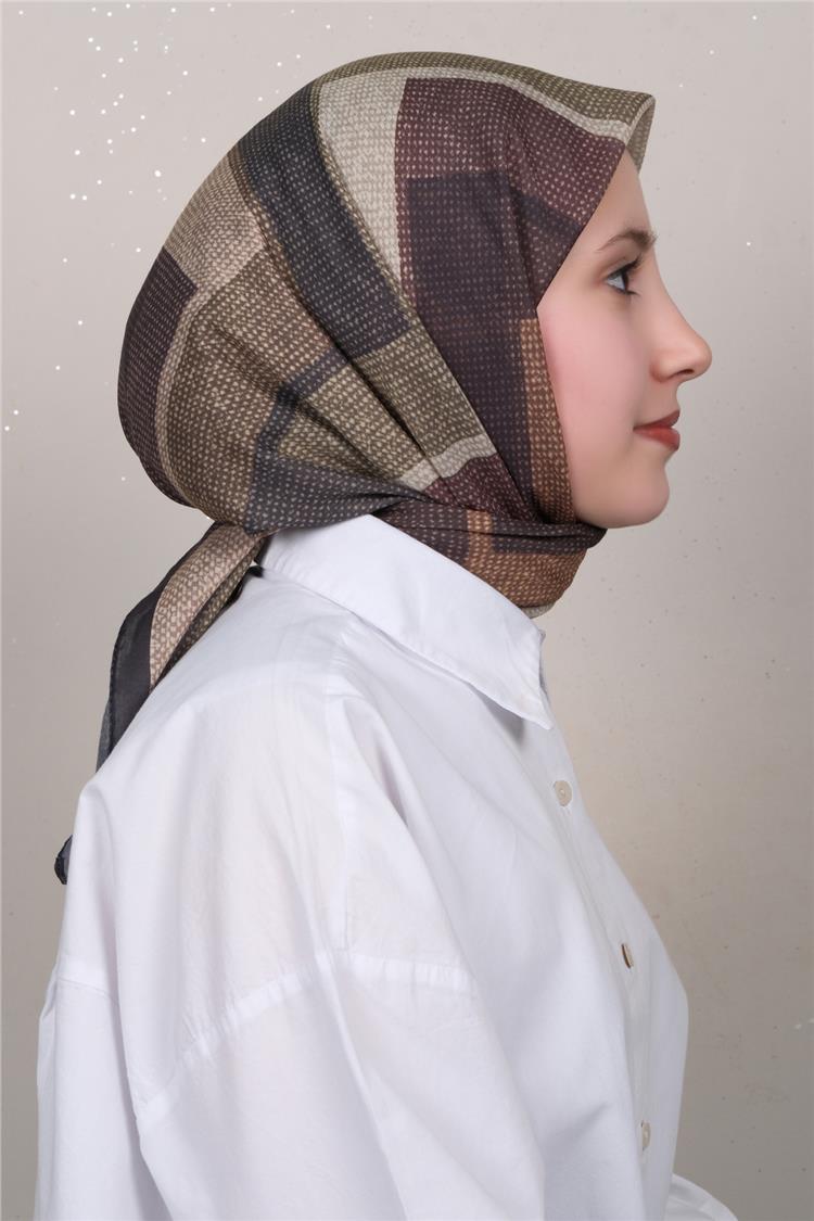 Lux Soft Pamuklu Eşarp 4040-574