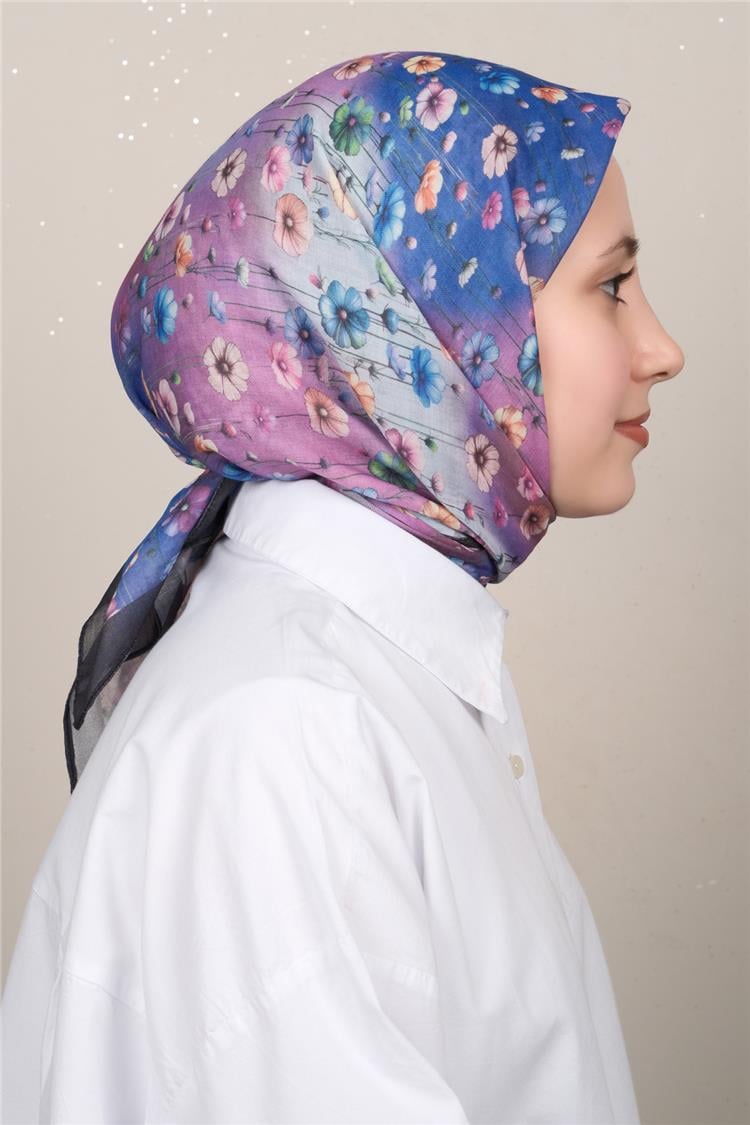 Lux Soft Pamuklu Eşarp 4040-587