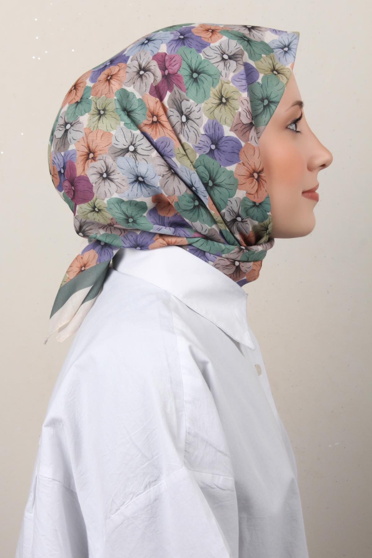 Lux Soft Pamuklu Eşarp 4040-64