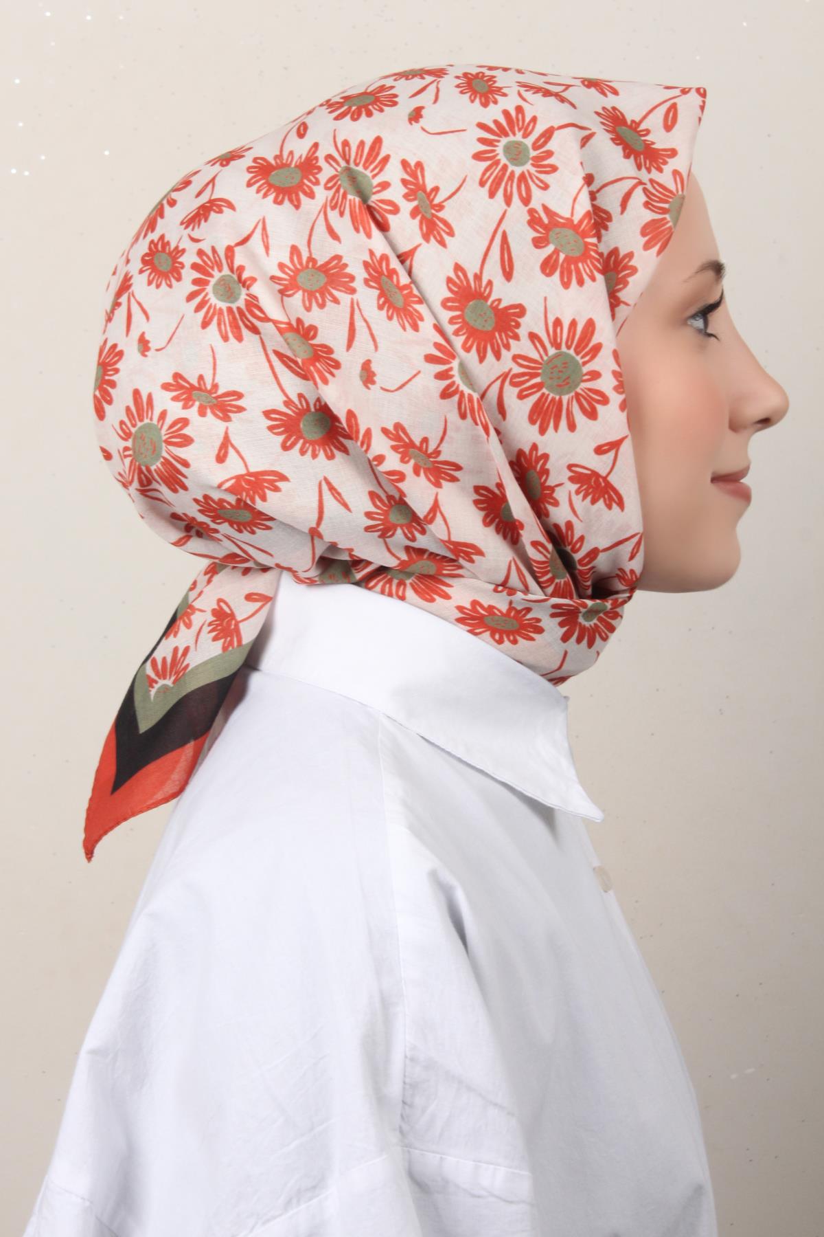 Lux Soft Pamuklu Eşarp 4040-74