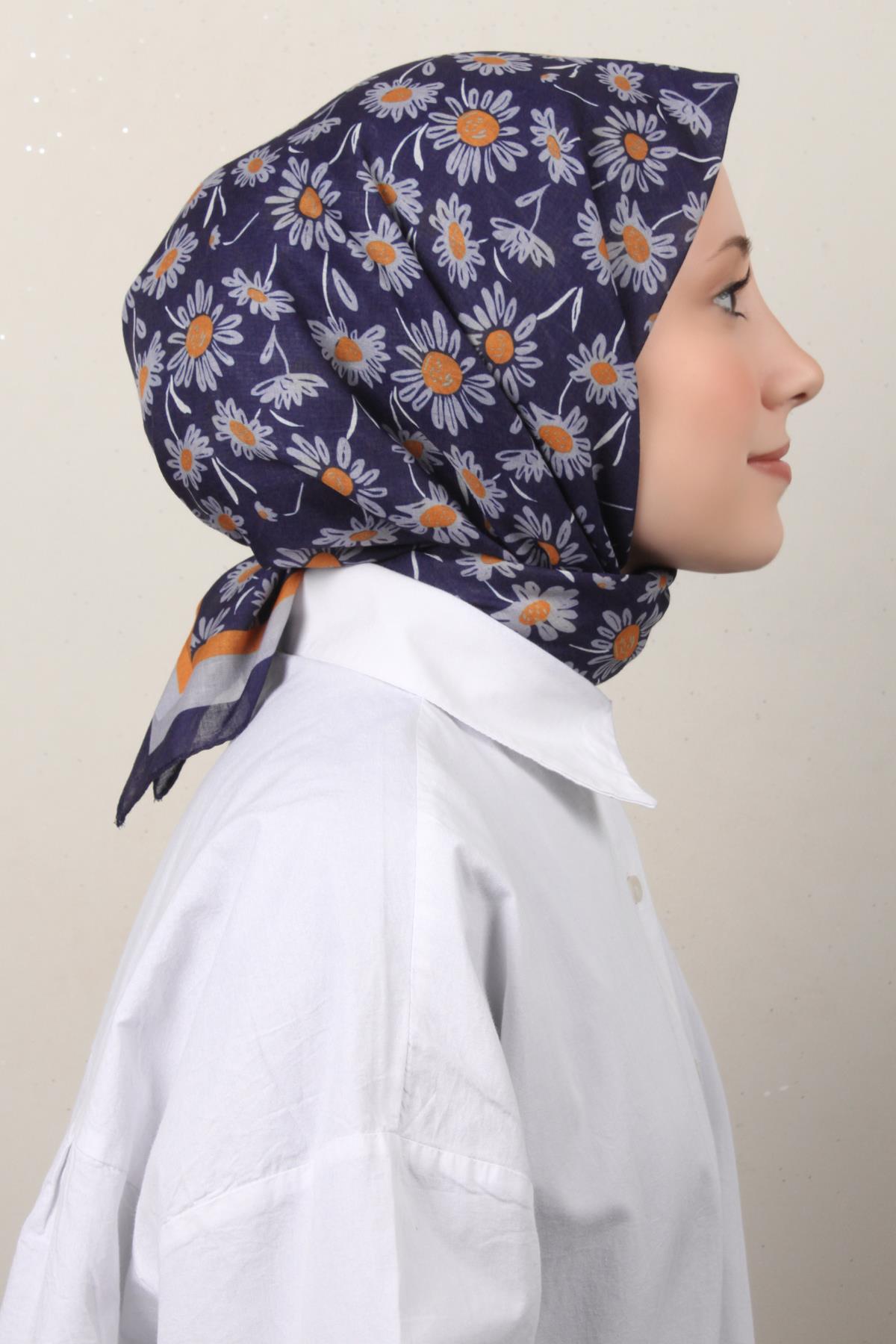 Lux Soft Pamuklu Eşarp 4040-84