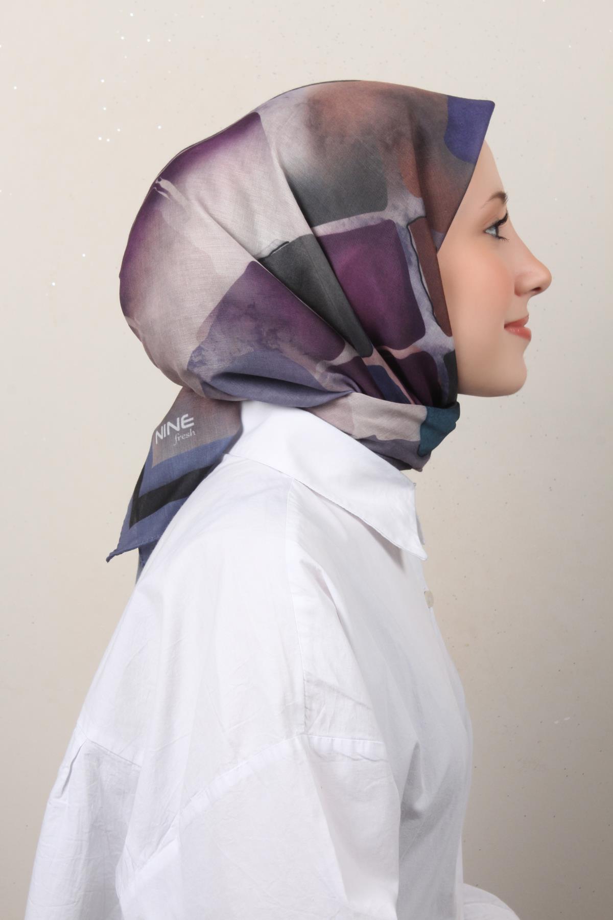 Lux Soft Pamuklu Eşarp 4040-85