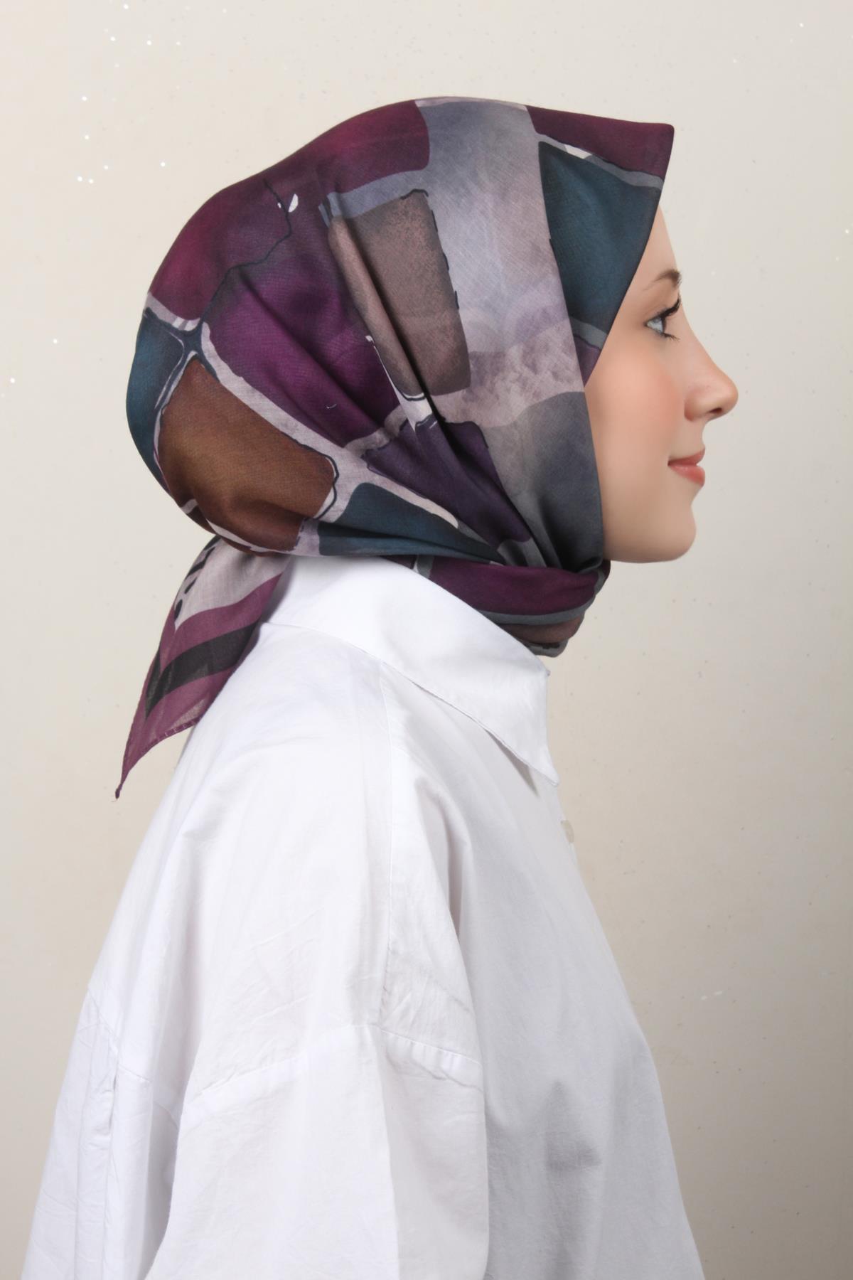 Lux Soft Pamuklu Eşarp 4040-94