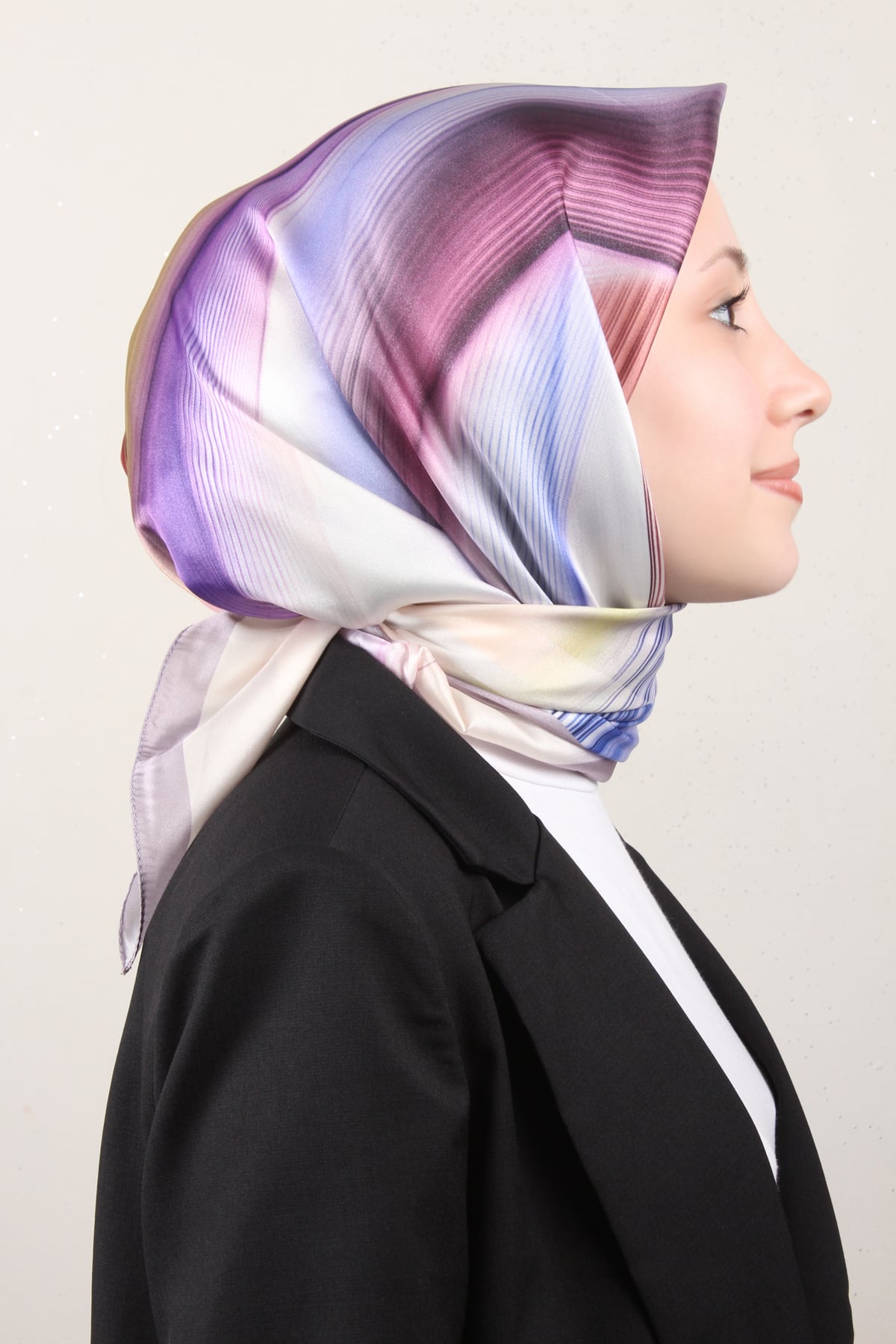 Luxer Eşarp 3615-11 Eflatun