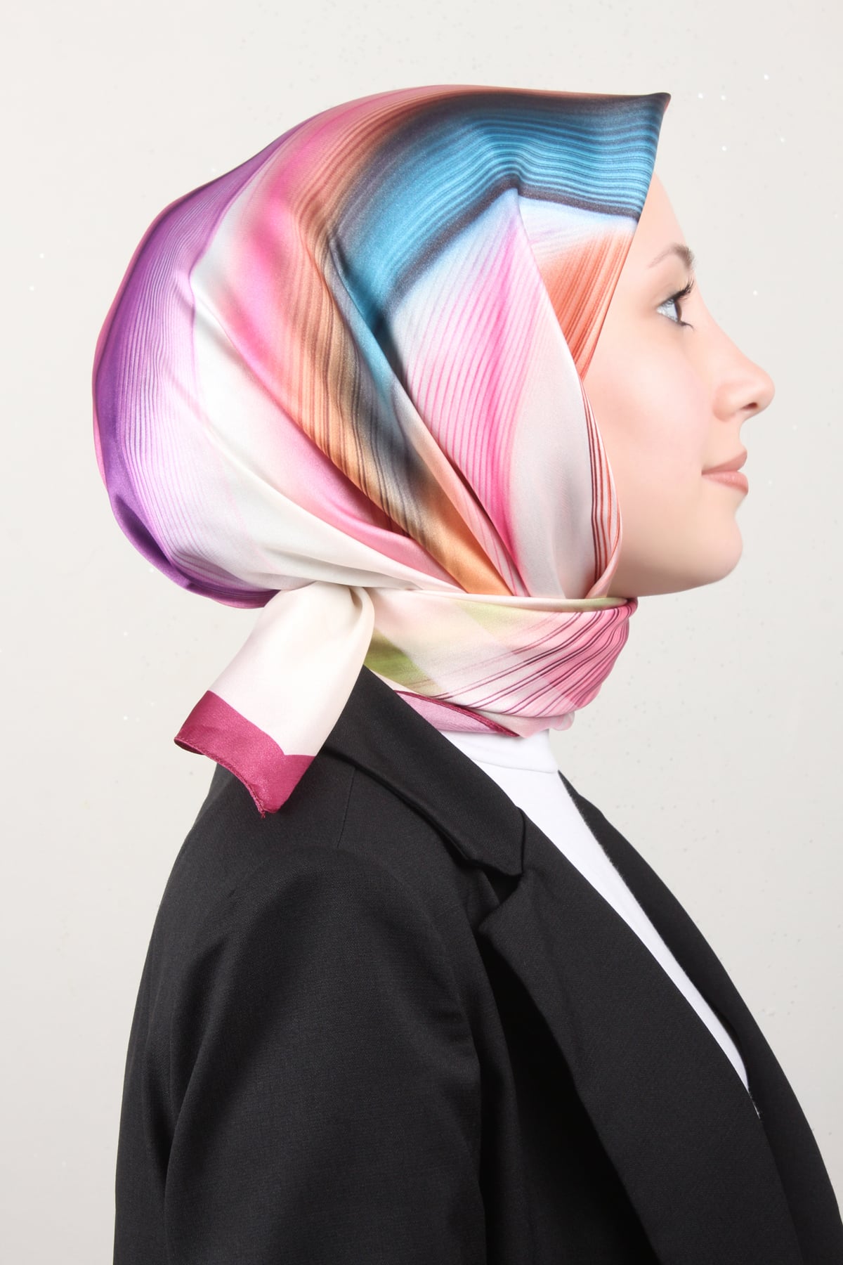 Luxer Eşarp 3615-12 Mürdüm