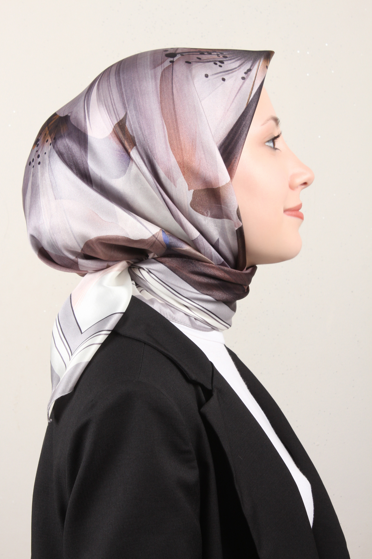 Luxer Eşarp 3616-10 Gümüş