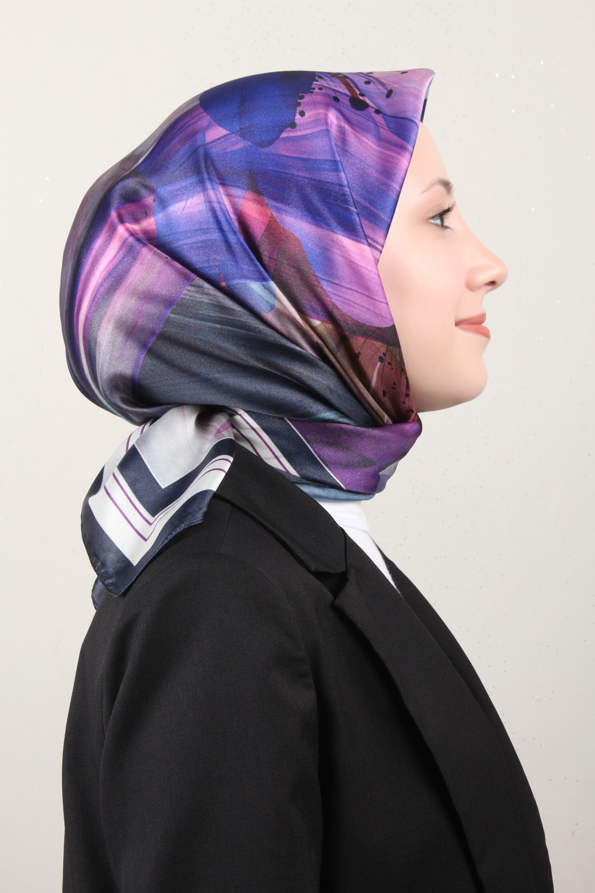 Luxer Eşarp 3616- Lacivet