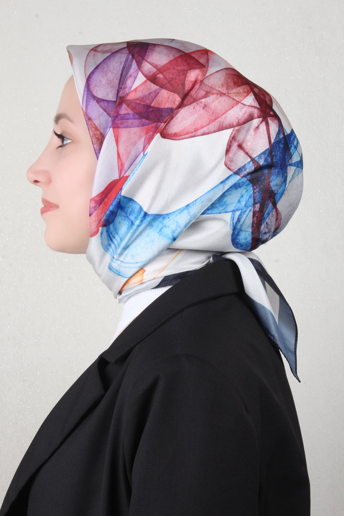 Luxer Eşarp 3618-1 Koyu Antrasit