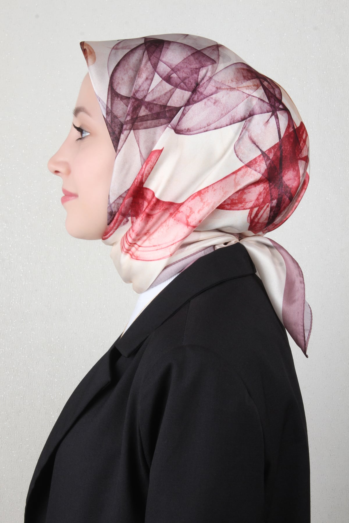 Luxer Eşarp 3618-5 Gül Kurusu