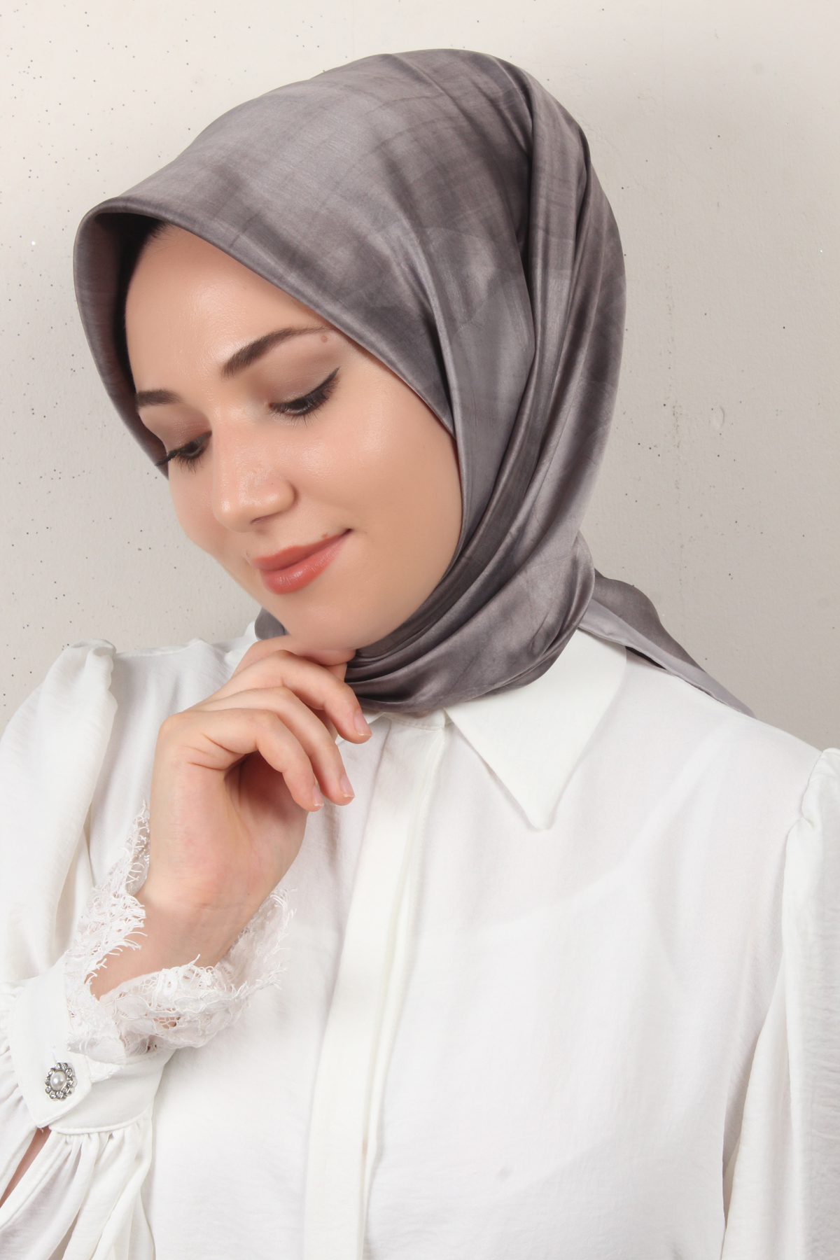 Luxer Eşarp 3619-1 Duman