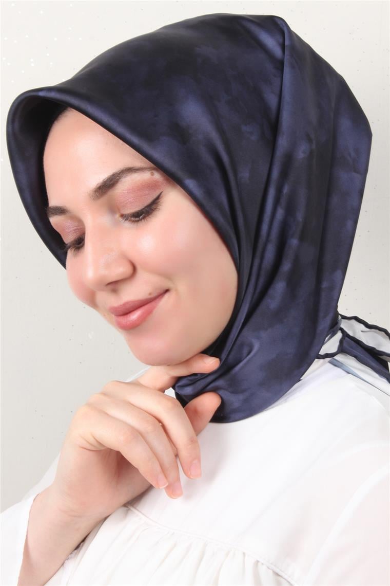 Luxer Eşarp 3622-18 Bulut Lacivert