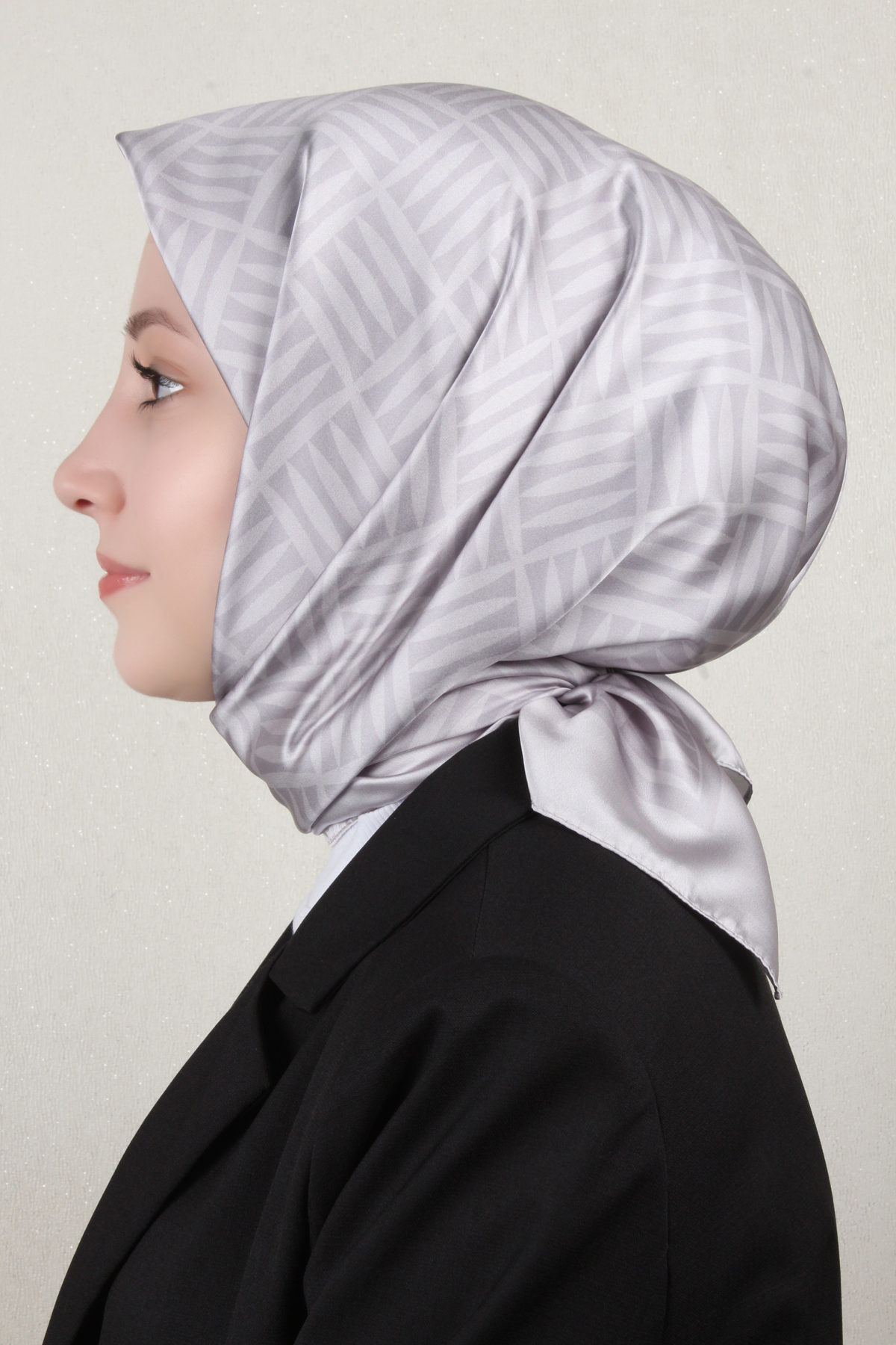 Luxer Eşarp 4116-16 Gümüş