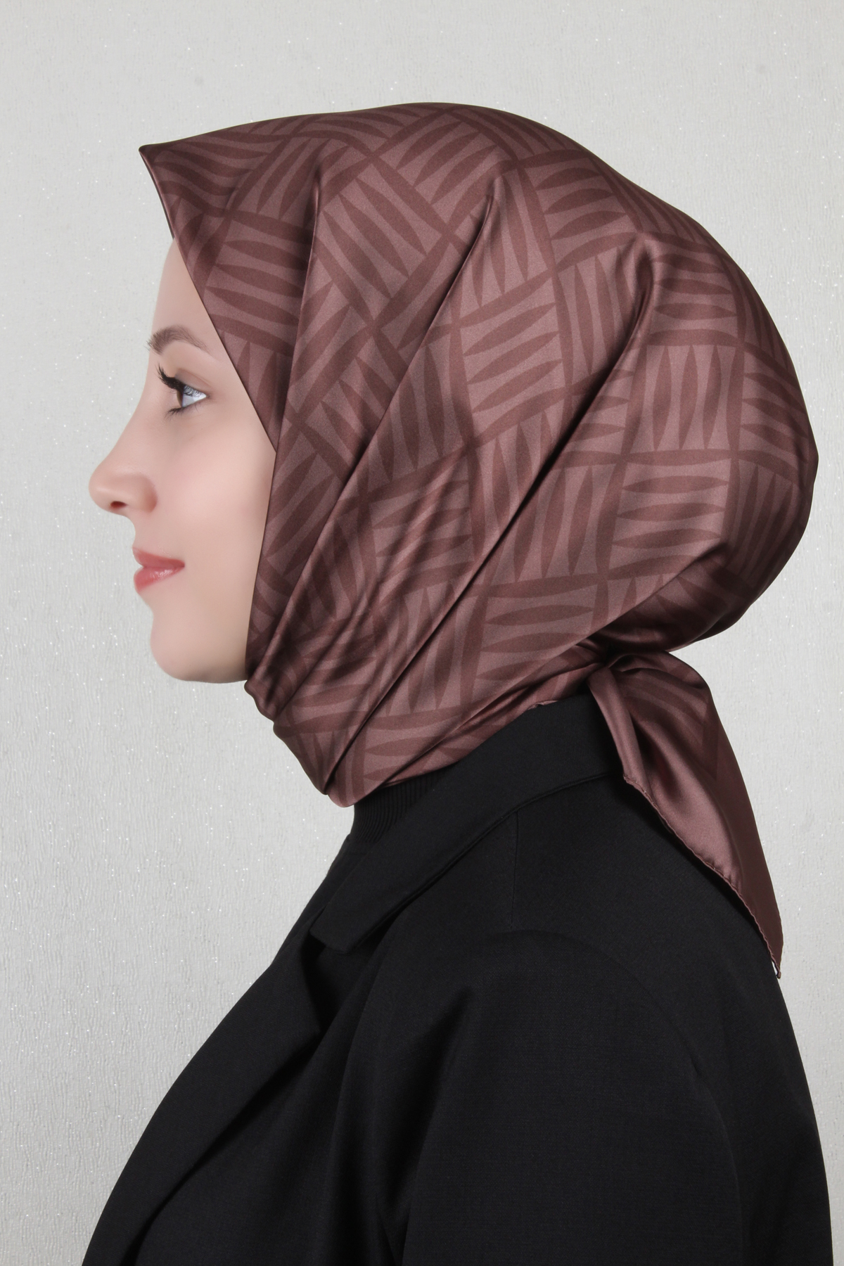 Luxer Eşarp 4116-4 Kahverengi