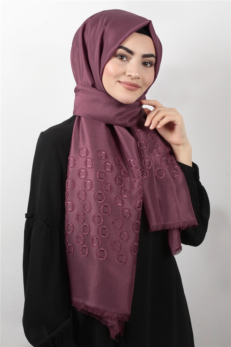 Maria Şal 3382-8 Gül Kurusu
