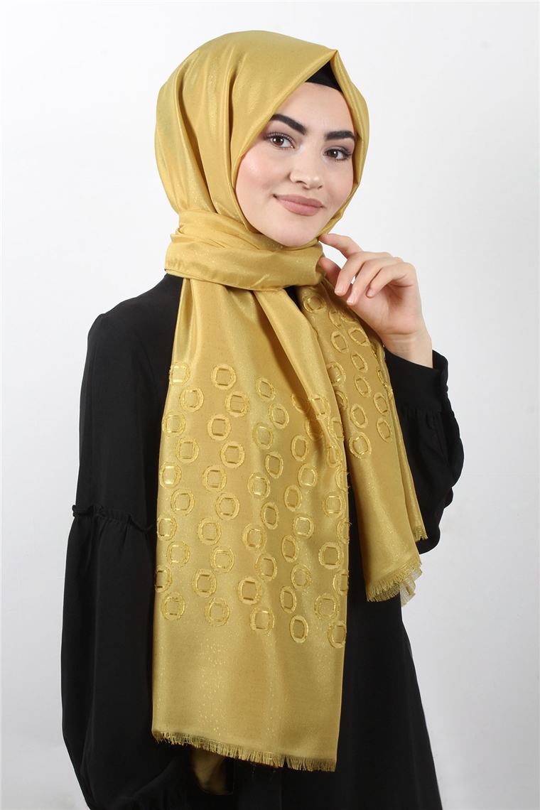 Maria Şal 3382-9 Sarı