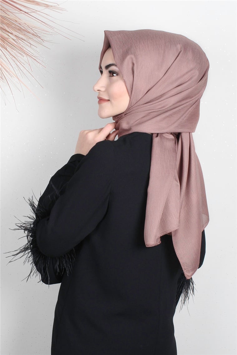 Marina Şal 1387-2 Gül Kurusu