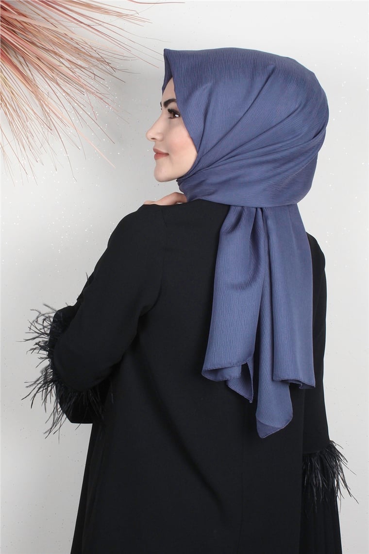 Marina Şal 1387-3 İndigo