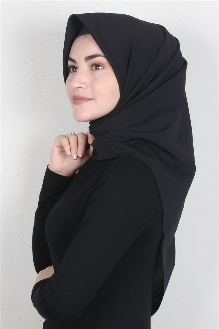 Medine & Caz Eşarp 4650-5 Siyah