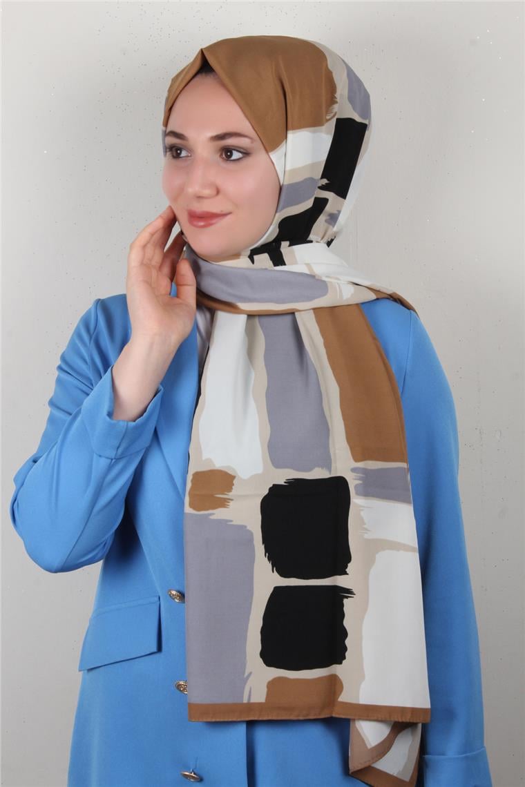 Medine Desenli Şal 2423-3 