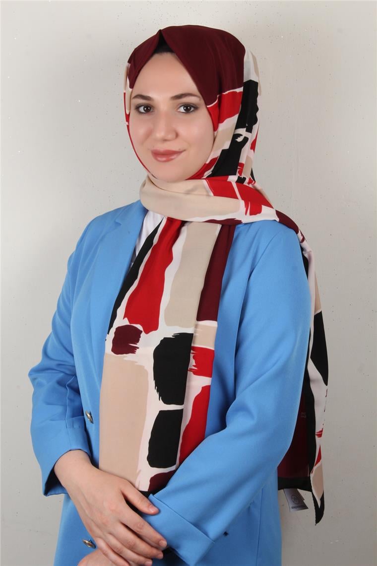 Medine Desenli Şal 2423-4 