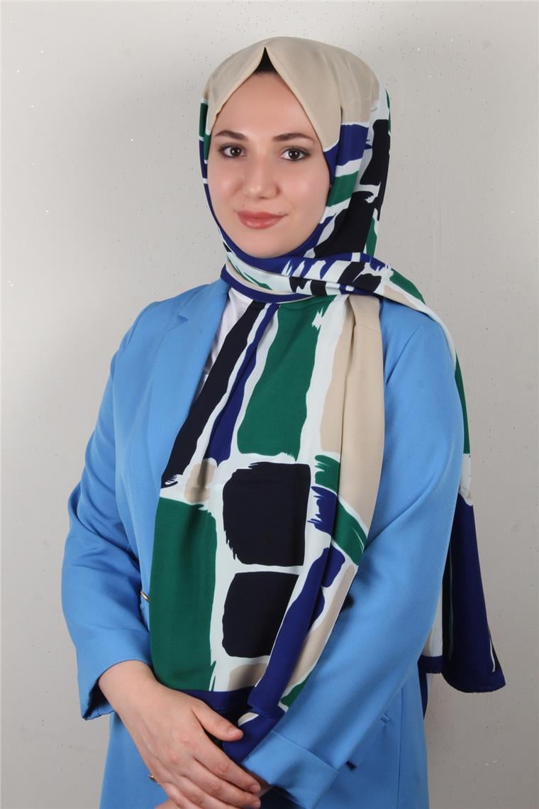 Medine Desenli Şal 2423-5
