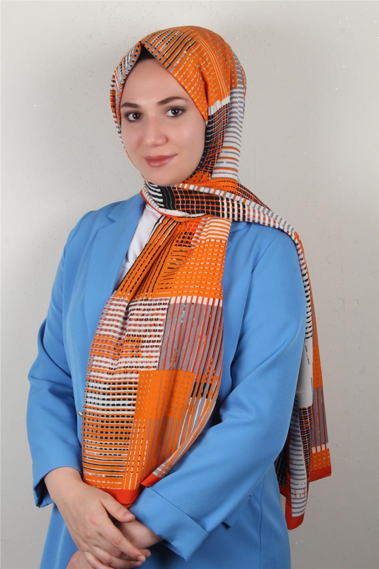 Medine Desenli Şal 2424-9