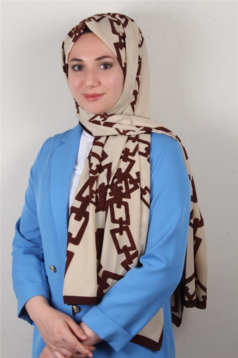 Medine Desenli Şal 2425-2