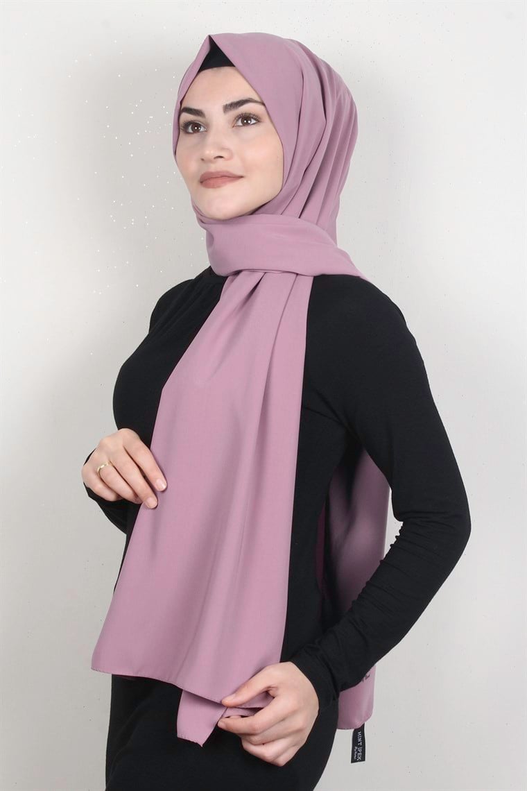 Medine İpeği Şal 1366-32 Gül Kurusu