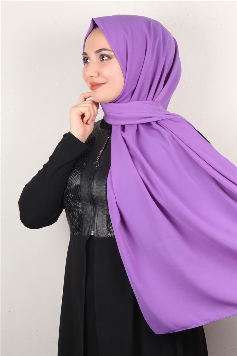 Medine İpeği Şal Lux 1363-25 Leylak