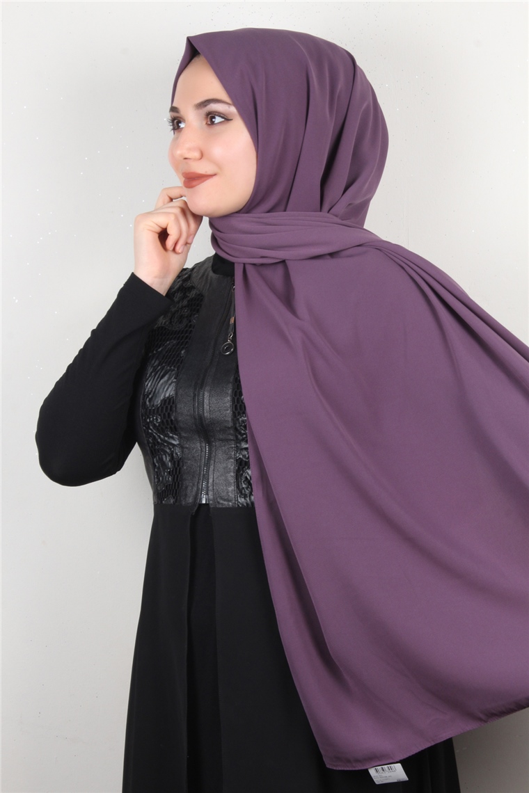 Medine İpeği Şal Lux 1363-26 İncir Moru