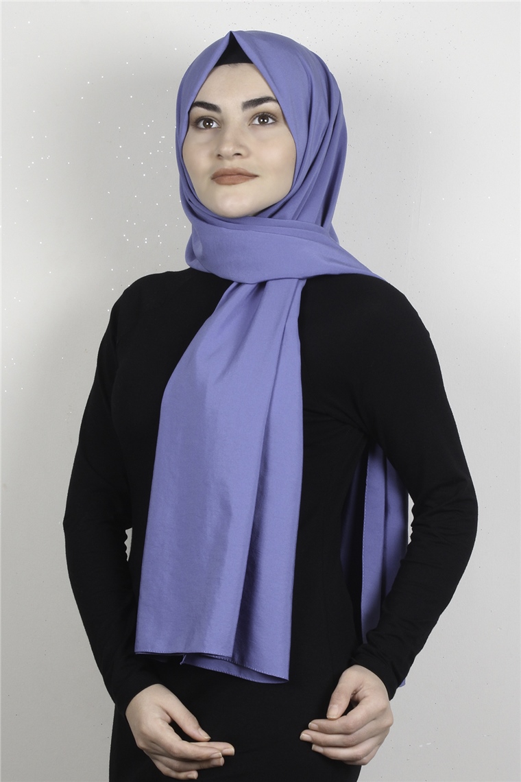 Medine İpeği Şal Lux 1363-5 Mavi